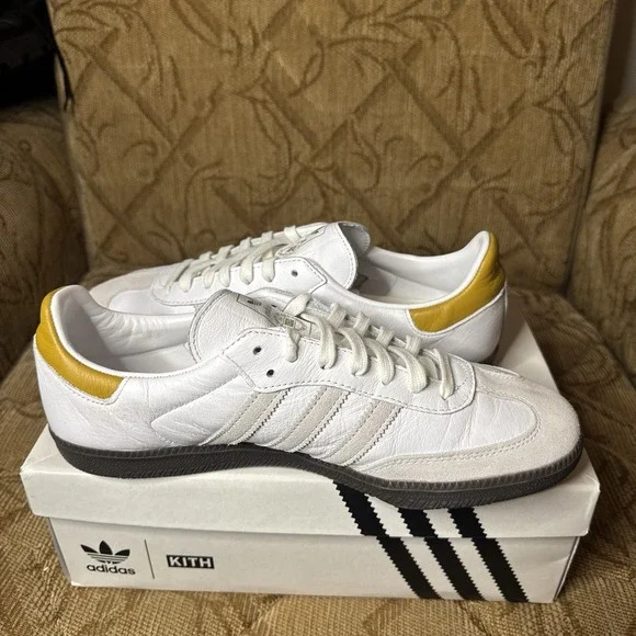 Adidas Kith x Samba OG Classics Program Mango Size 10 IE4800 Excellent  W/Box